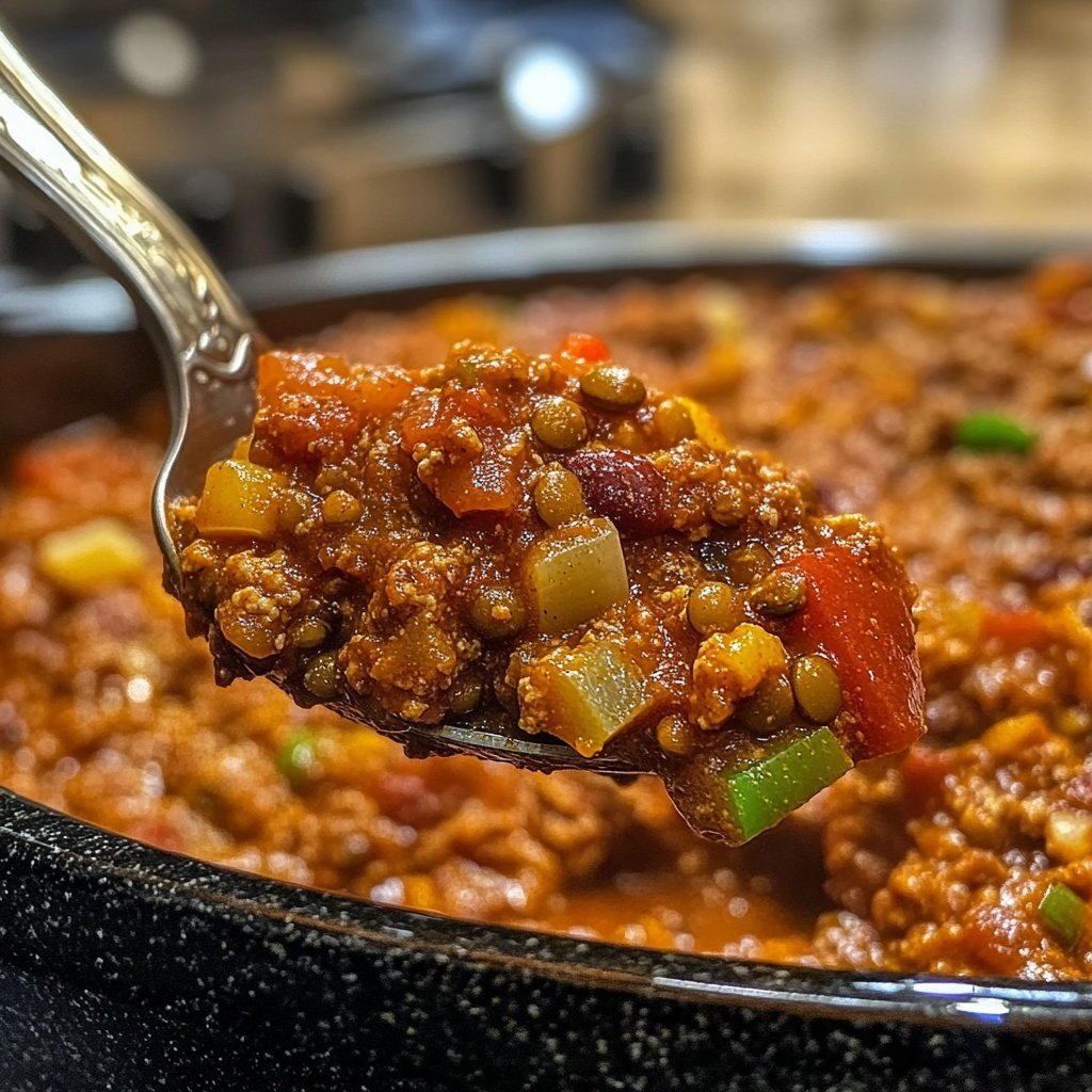 Chili sin Carne mit Linsen