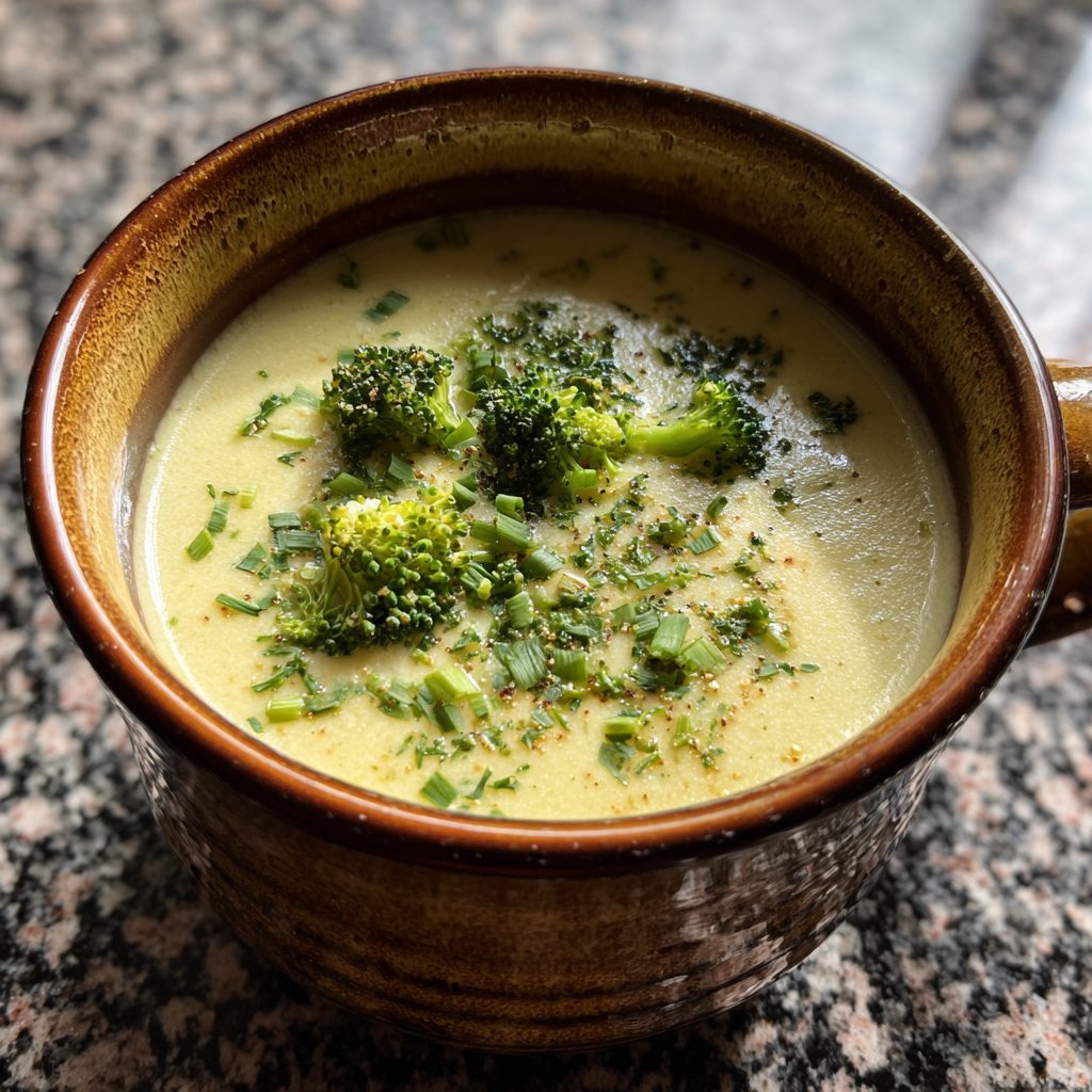 Blumenkohlsuppe mit Brokkoli und Lauch