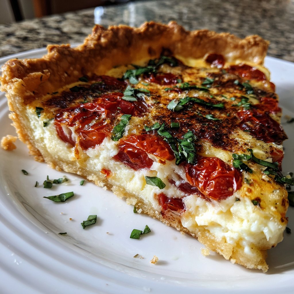 Tomaten-Ricotta-Quiche