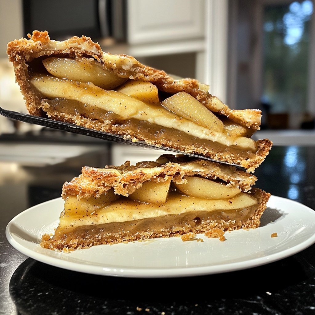 Weihnachtliche Birnentorte