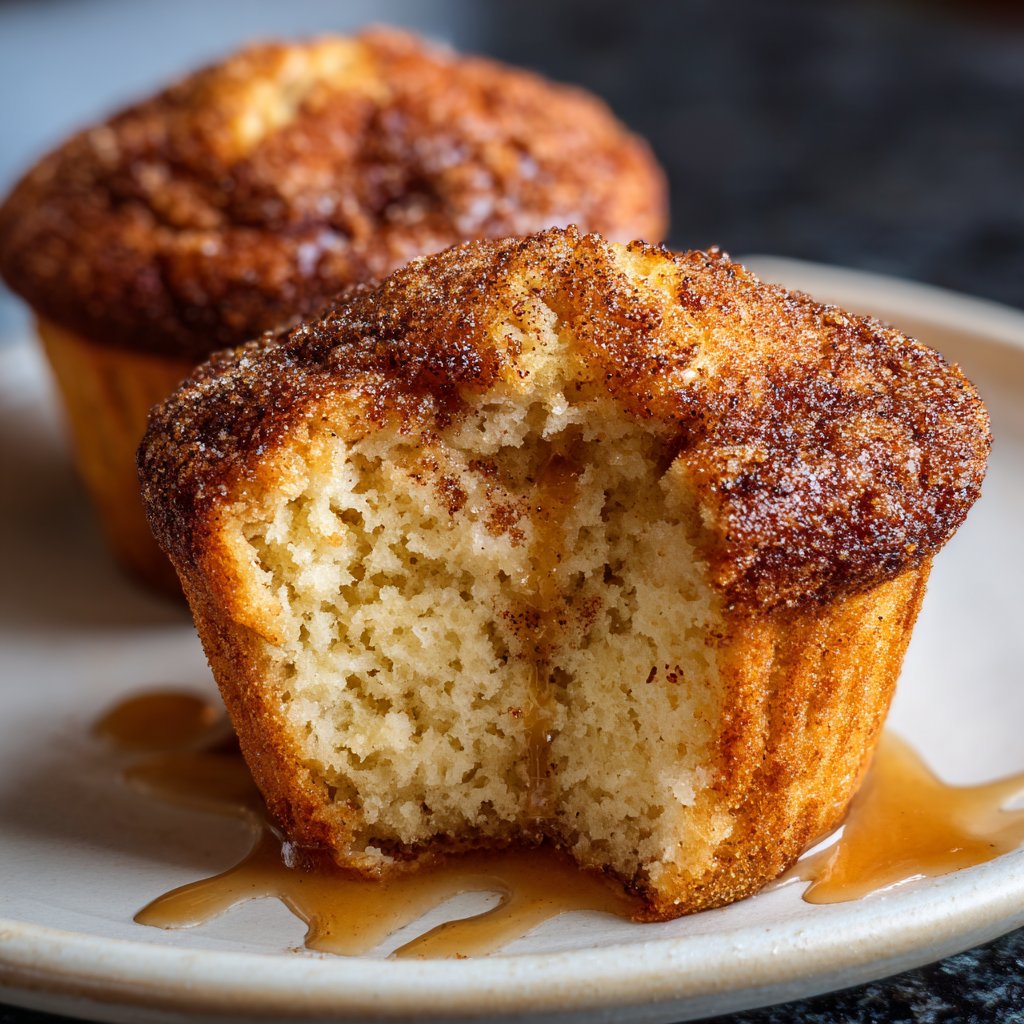 Muffins mit Zimtkruste