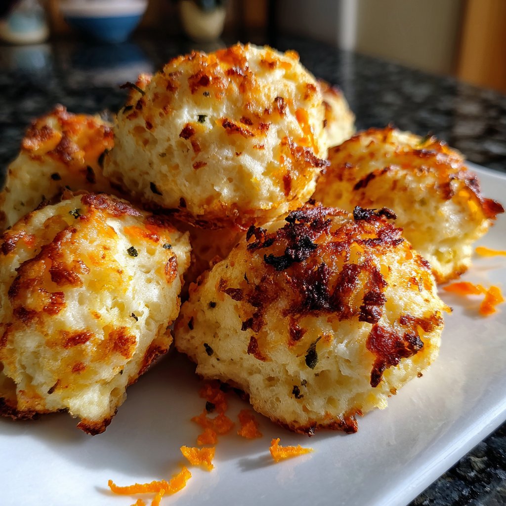 Quarkbällchen mit Orangenabrieb